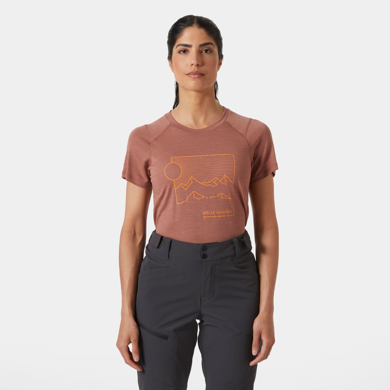 Helly Hansen HH Durawool Graphic T-shirt Damen XS von Helly Hansen