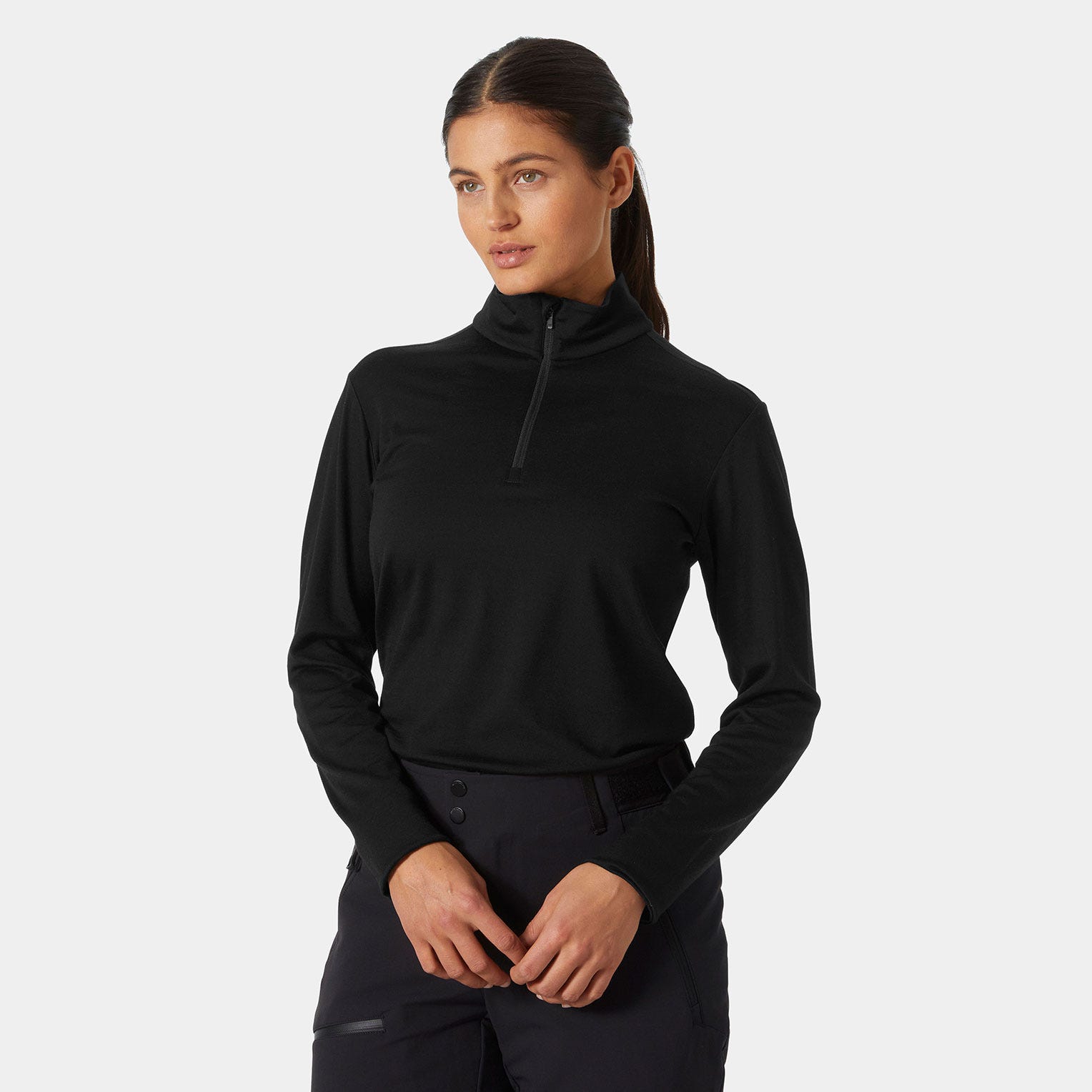 Helly Hansen Damen HH Merino-base-layer Mit Halbem Zipper XS von Helly Hansen