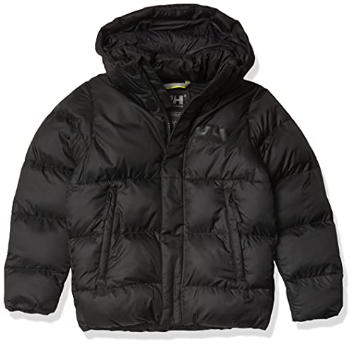 Junior Unisex Helly Hansen Jr Vision Puffy Jacket, Schwarz, 12 von Helly Hansen