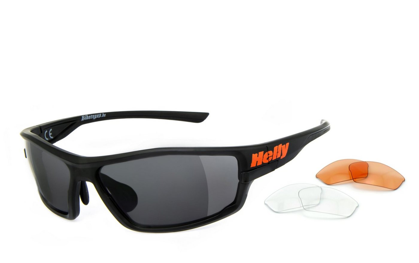 Helly - No.1 Bikereyes Motorradbrille 597o, Gläser wechselbar von Helly - No.1 Bikereyes