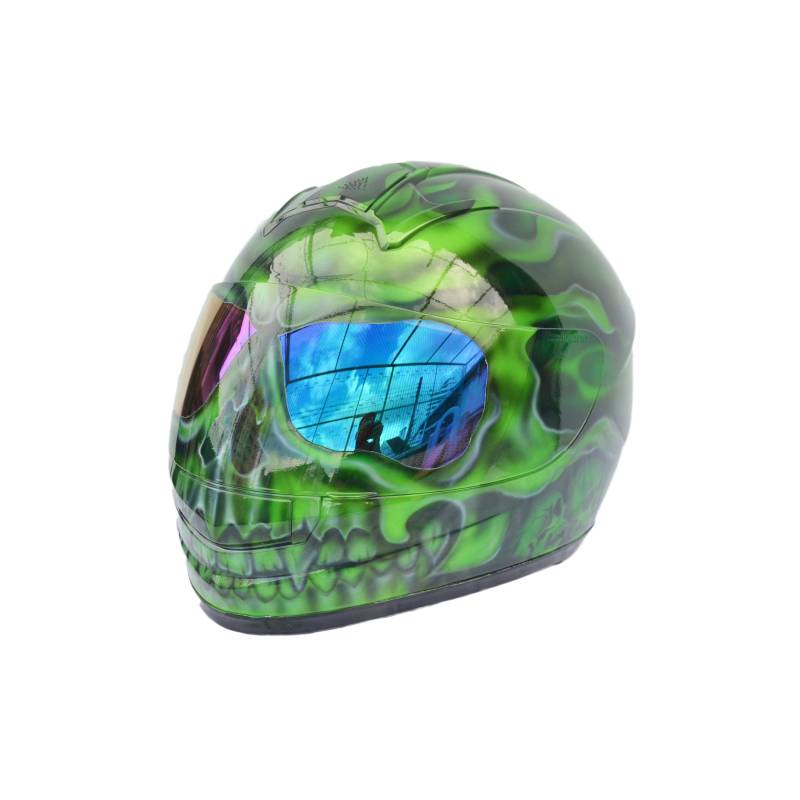 Predator Helm, Custom Handgemachter Airbrush Lackierter Full Face Motorradhelm, Casque Helmartthai Predator Helm, Custom Handgemachter Airbrush Lackierter Full Face Motorradhelm, Casque Helmartthai von HelmetArtThai
