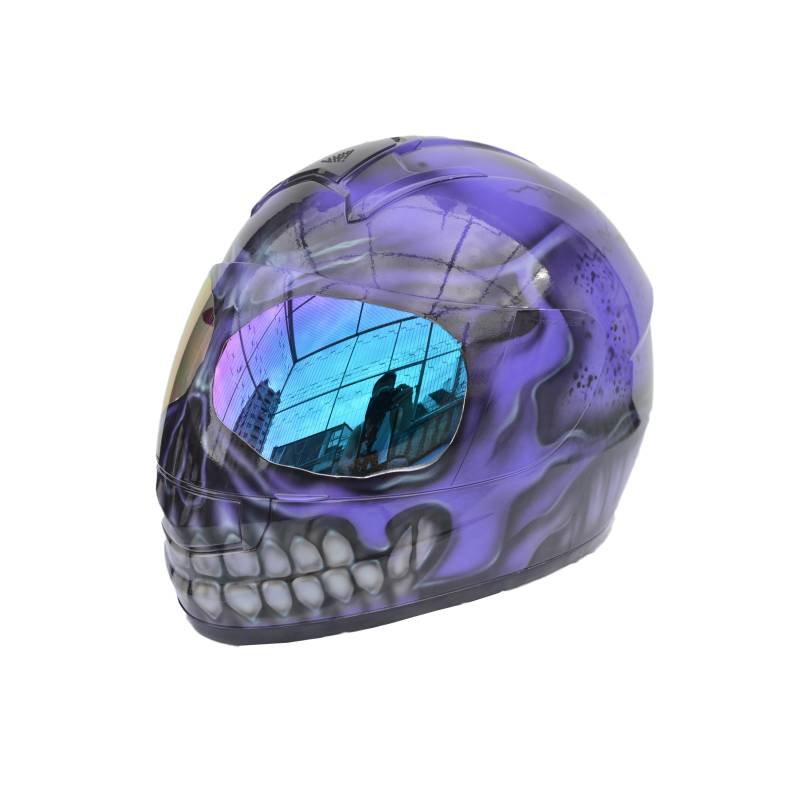 Predator Helm, Custom Handgemachter Airbrush Lackierter Full Face Motorradhelm, Casque Helmartthai Predator Helm, Custom Handgemachter Airbrush Lackierter Full Face Motorradhelm, Casque Helmartthai von HelmetArtThai