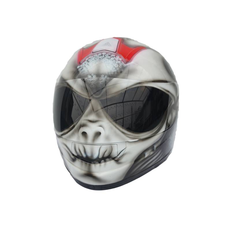 Predator Helm, Custom Handgemachter Airbrush Lackierter Motorradhelm, Casque Helm Predator Helm, Custom Handgemachter Airbrush Lackierter Motorradhelm, Casque Helm von HelmetArtThai