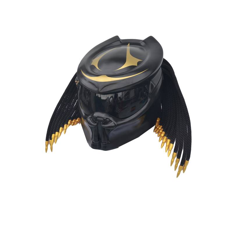 Predator Helm, Custom Handgemachter Airbrush Lackierter Motorradhelm, Casque Helm Predator Helm, Custom Handgemachter Airbrush Lackierter Motorradhelm, Casque Helm von HelmetArtThai
