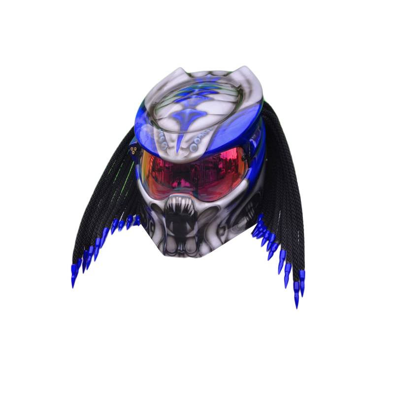 Raubtier Motorradhelm, Handgemachter Custom Motorradhelm Raubtier Motorradhelm, Handgemachter Custom Motorradhelm von HelmetArtThai