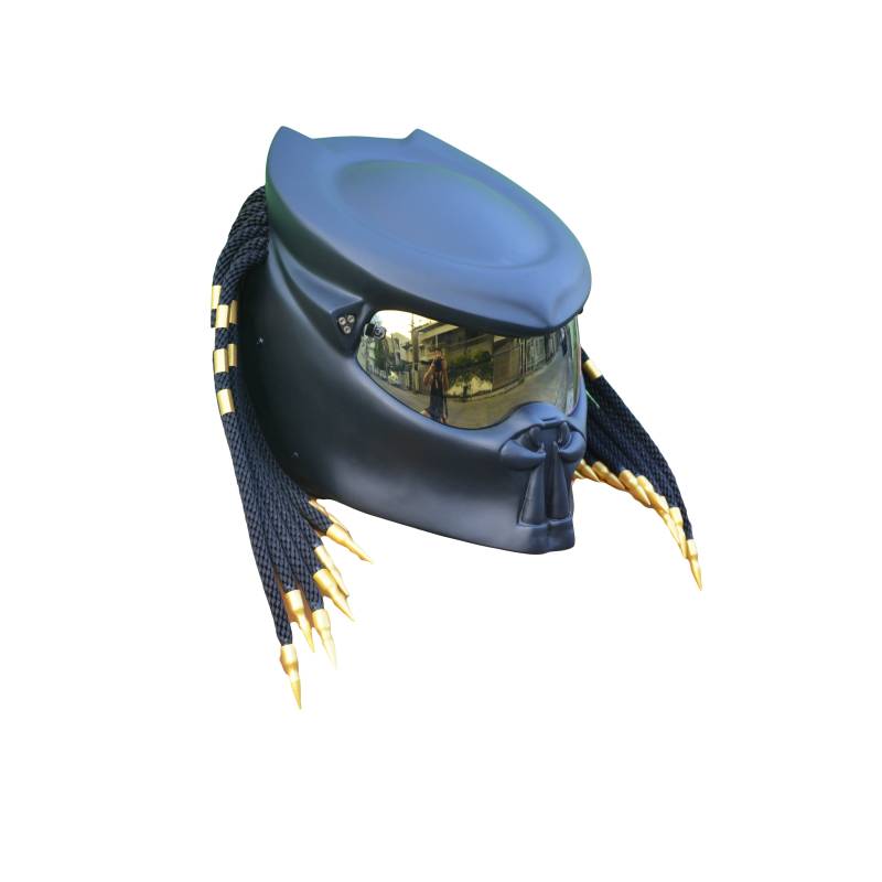 Raubtier Motorradhelm, Handgemachter Custom Motorradhelm Raubtier Motorradhelm, Handgemachter Custom Motorradhelm von HelmetArtThai