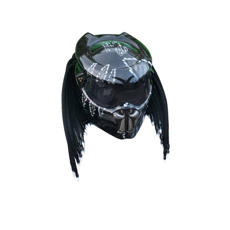 Raubtier Motorradhelm, Handgemachter Custom Motorradhelm Raubtier Motorradhelm, Handgemachter Custom Motorradhelm von HelmetArtThai