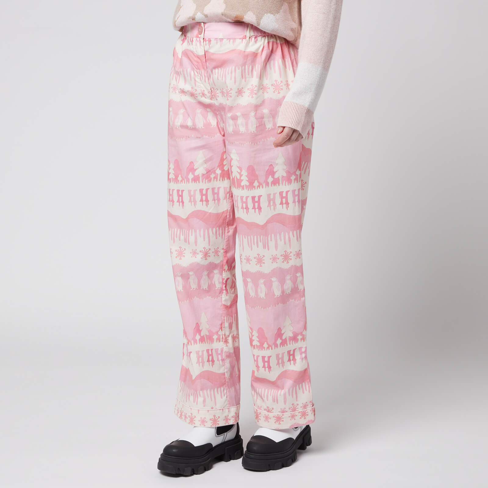 Helmstedt Women's Nomi Pants - Pink Landscape - XS von Helmstedt