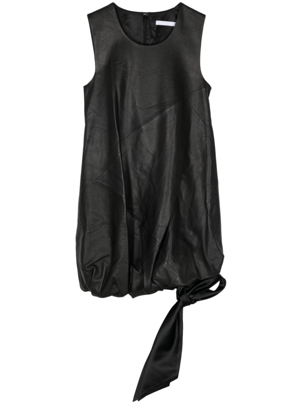 Helmut Lang Ballon-Minikleid aus Leder - Schwarz von Helmut Lang