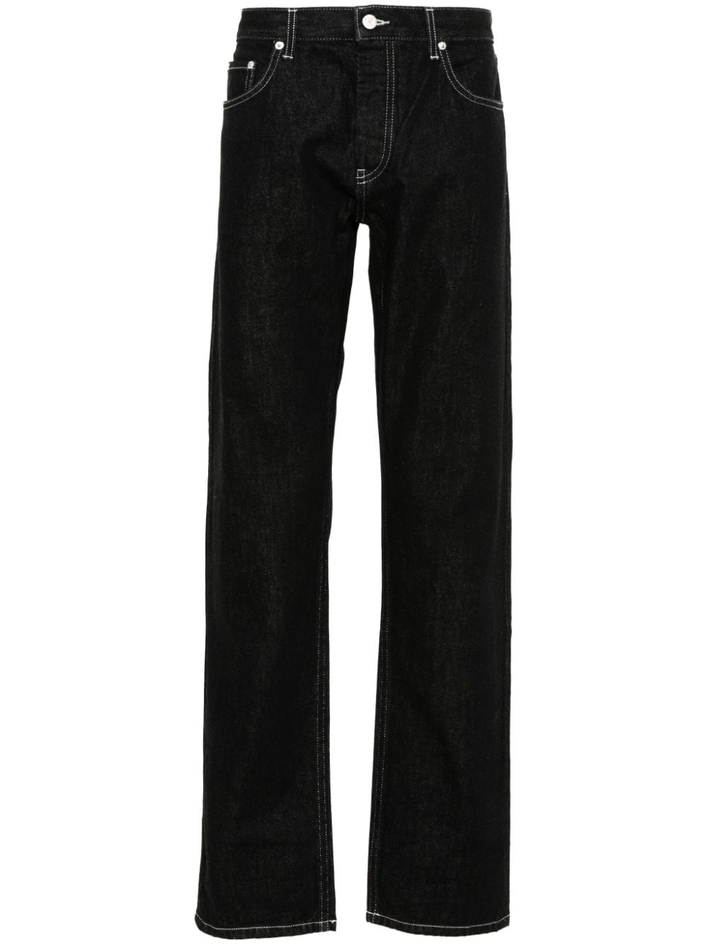 Helmut Lang Jeans mit Logo-Patch - Schwarz von Helmut Lang