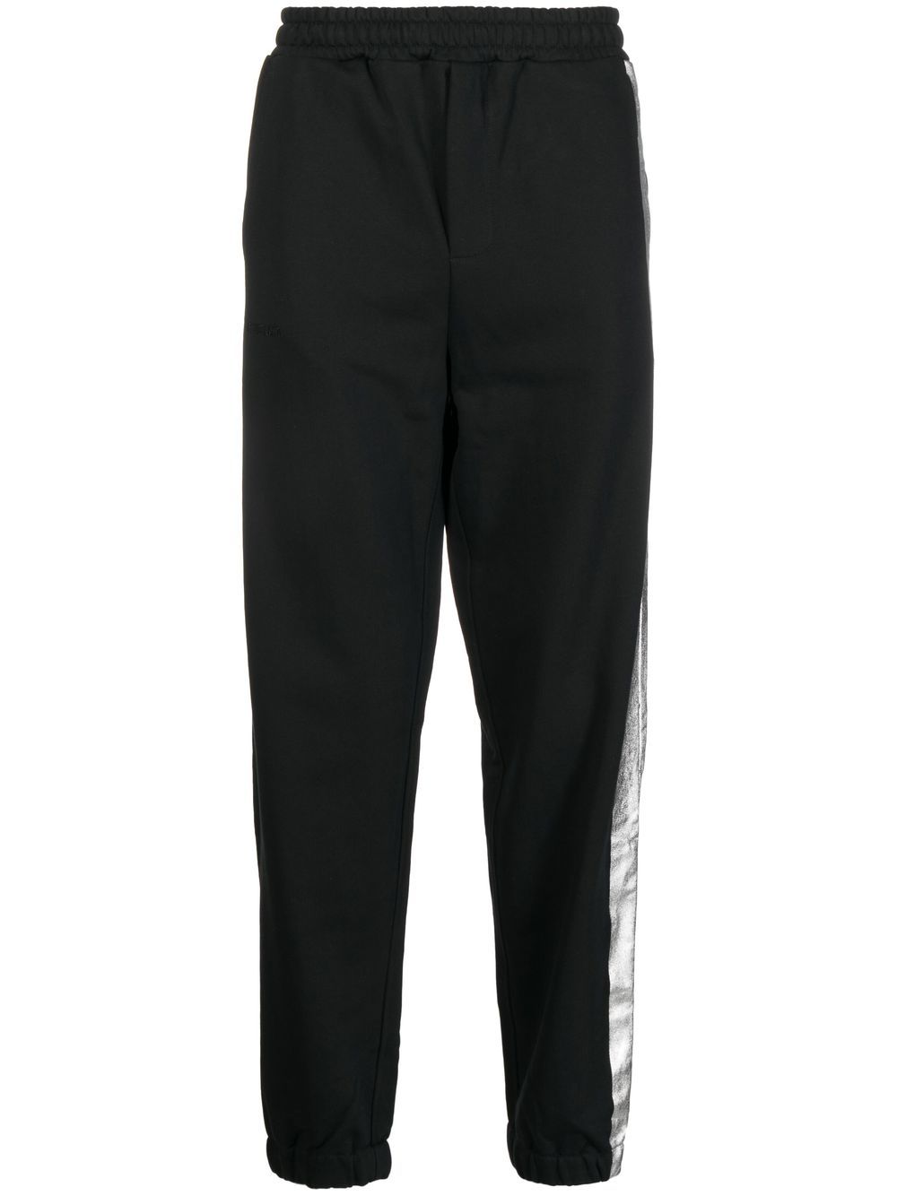 Helmut Lang Jogginghose mit Metallic-Detail - Schwarz von Helmut Lang