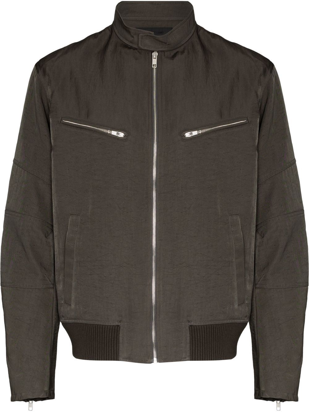 Helmut Lang Moto Flight Bomberjacke - Grün von Helmut Lang