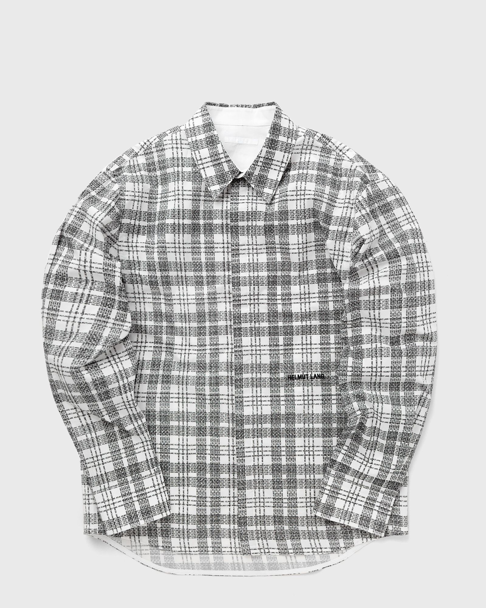 Helmut Lang PRINTED SHIRT men Longsleeves black|white in Größe:M von Helmut Lang