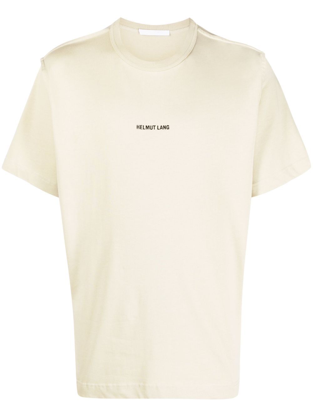 Helmut Lang T-Shirt mit Logo-Stickerei - Nude von Helmut Lang