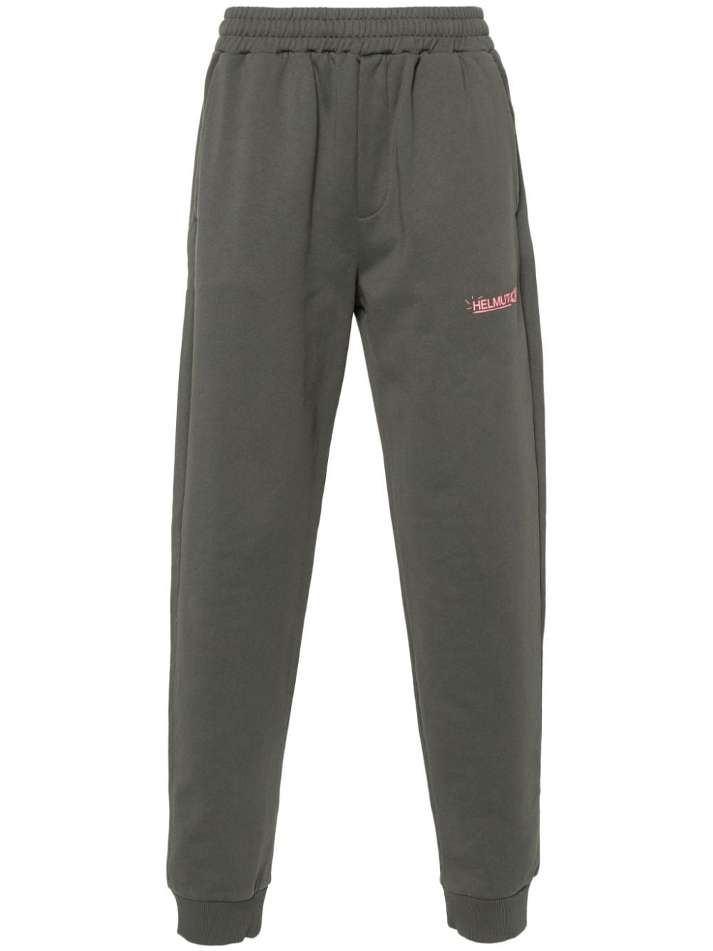 Helmut Lang Jogginghose mit Logo-Print - Grau von Helmut Lang