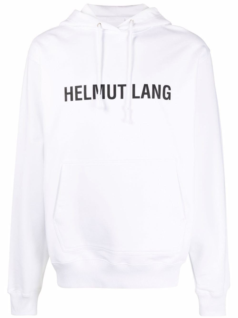 Helmut Lang Hoodie mit Logo-Print - Weiß von Helmut Lang