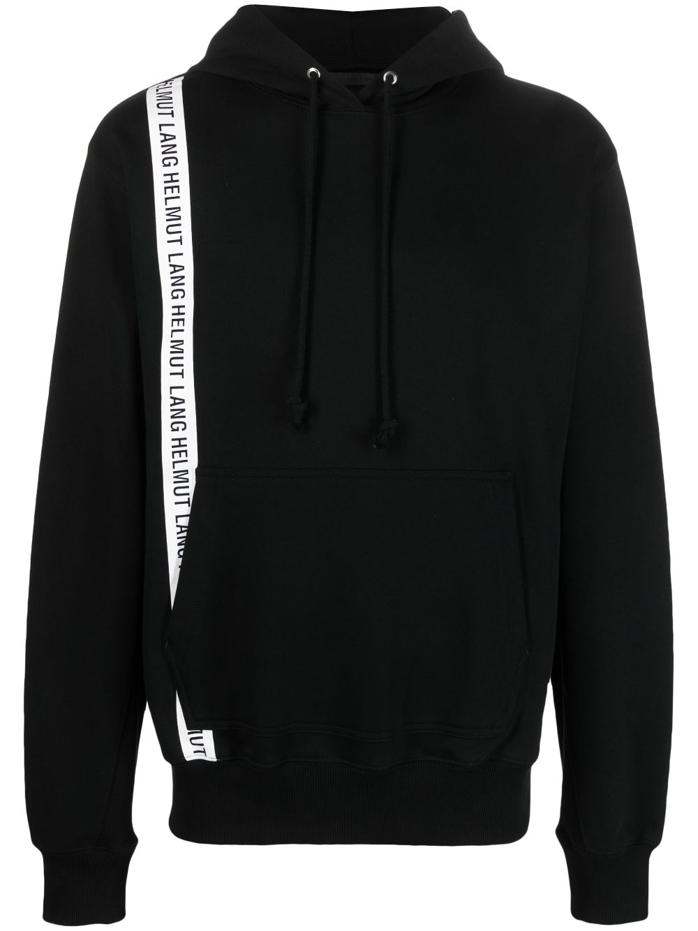 Helmut Lang Hoodie mit Logo-Print - Schwarz von Helmut Lang