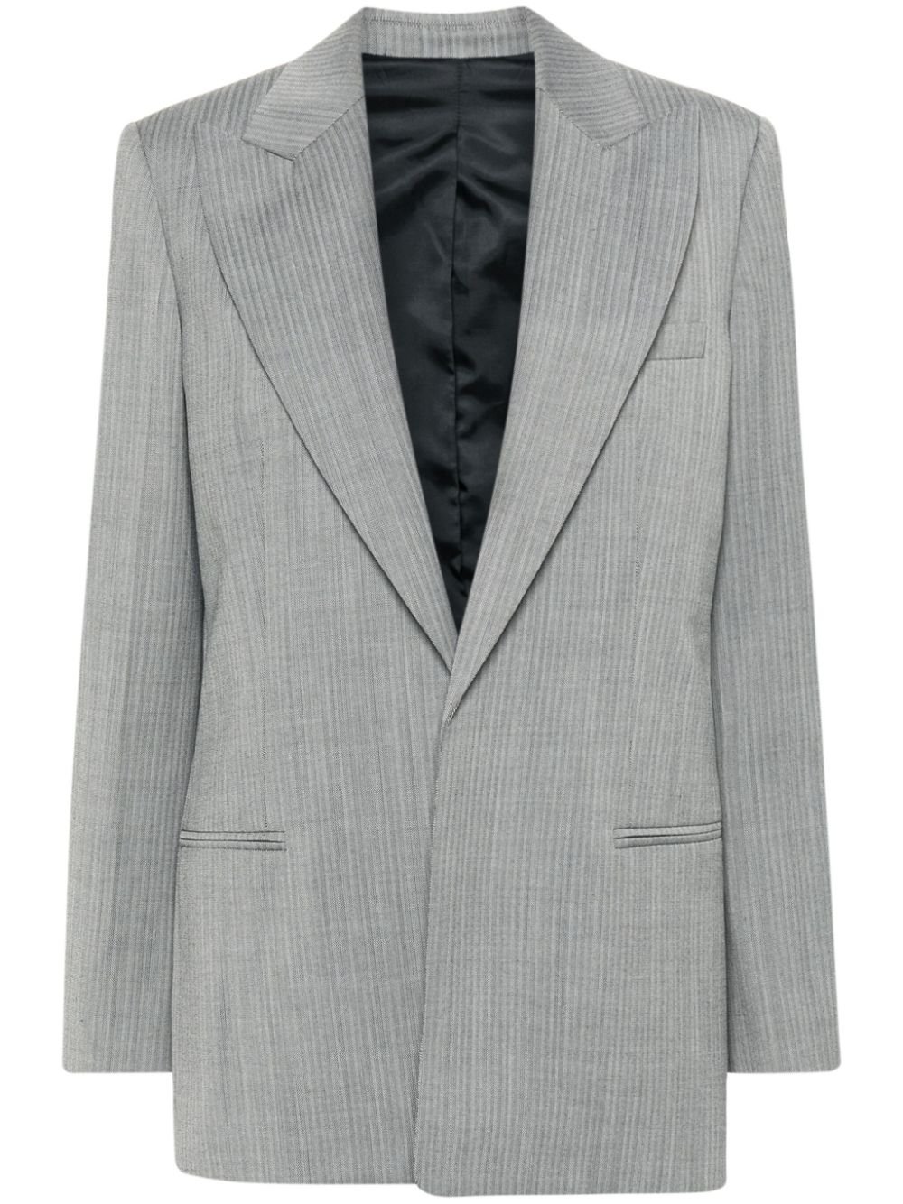 Helmut Lang Blazer mit steigendem Revers - Schwarz von Helmut Lang