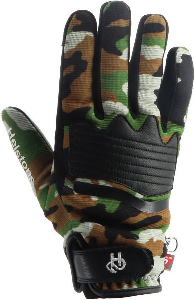 Helstons Motorradhandschuhe Jazz Camo wasserdichte Motorrad Handschuhe von Helstons