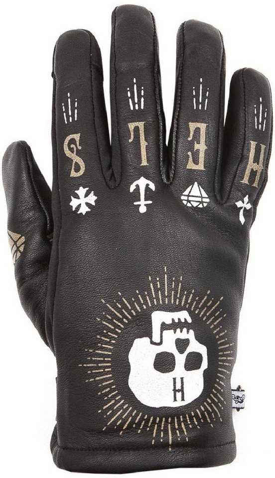 Helstons Motorradhandschuhe Kustom Winter Motorradhandschuhe wasserdicht von Helstons