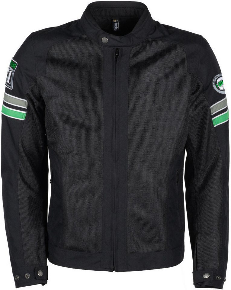 Helstons Motorradjacke Elron Mesh Motorrad Textiljacke Rückenprotektor enthalten von Helstons