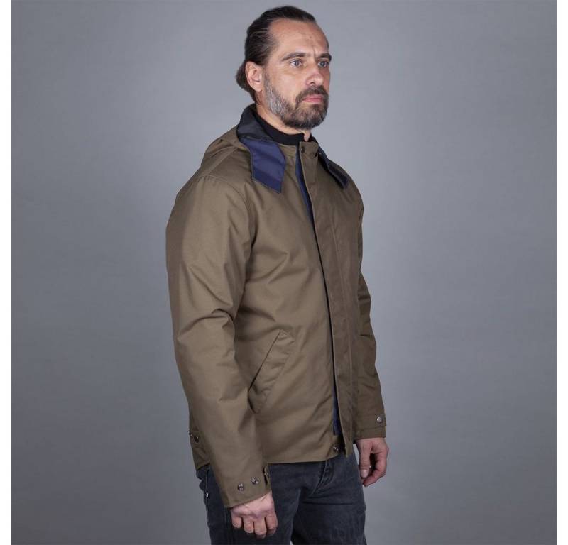 Helstons Motorradjacke Flame wasserdichte Motorrad Textiljacke Rückenprotektor enthalten,wasserdicht von Helstons