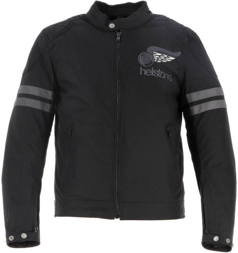 Helstons Motorradjacke Jake Speed wasserdichte Motorrad Textiljacke Rückenprotektor enthalten,wasserdicht von Helstons