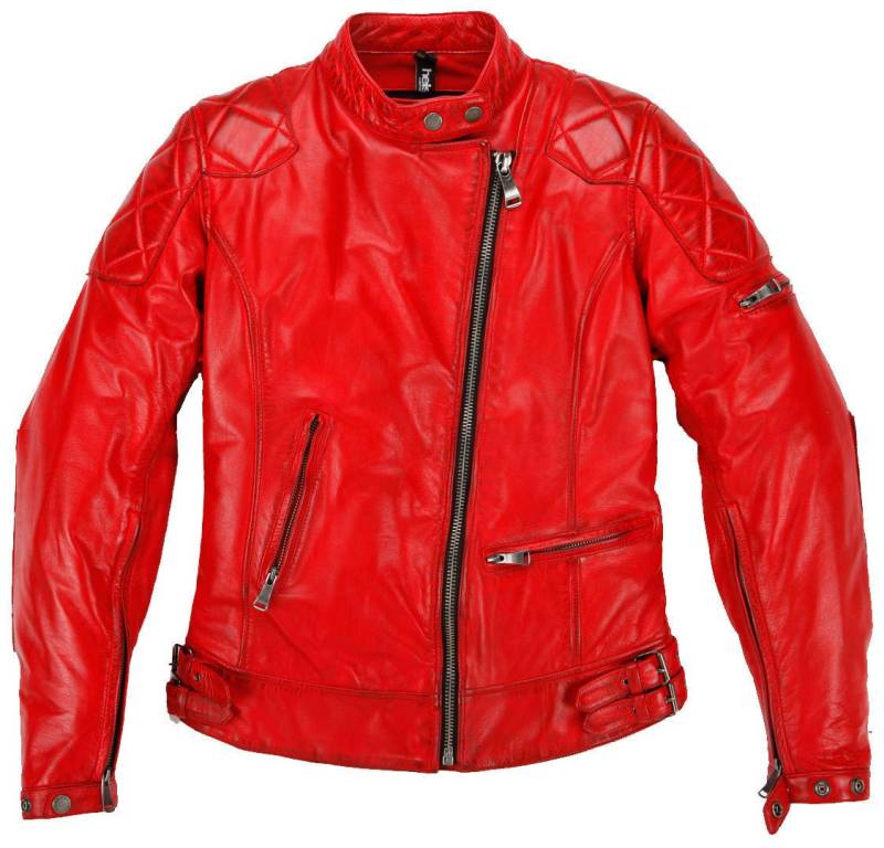 Helstons Motorradjacke KS70 Damen Lederjacke reflektierende abriebfest von Helstons