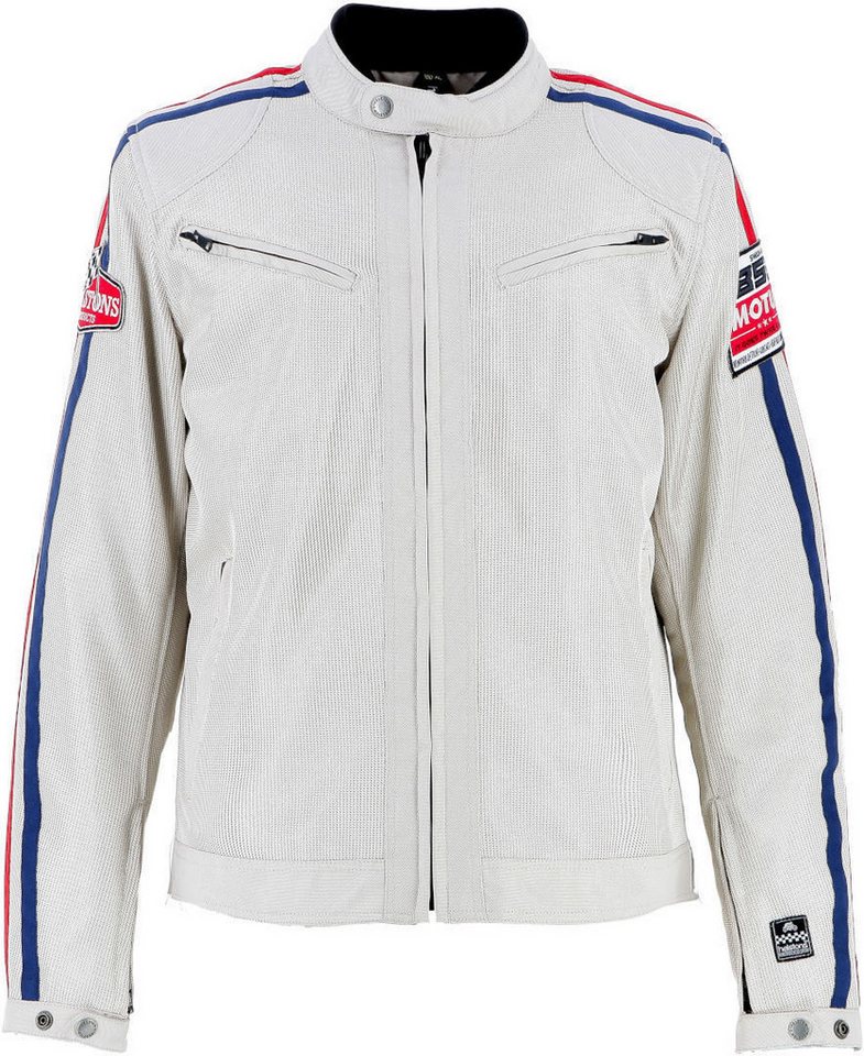 Helstons Motorradjacke Racing Air Motul Edition Motorrad Textiljacke herausnehmbares Innenfutter von Helstons