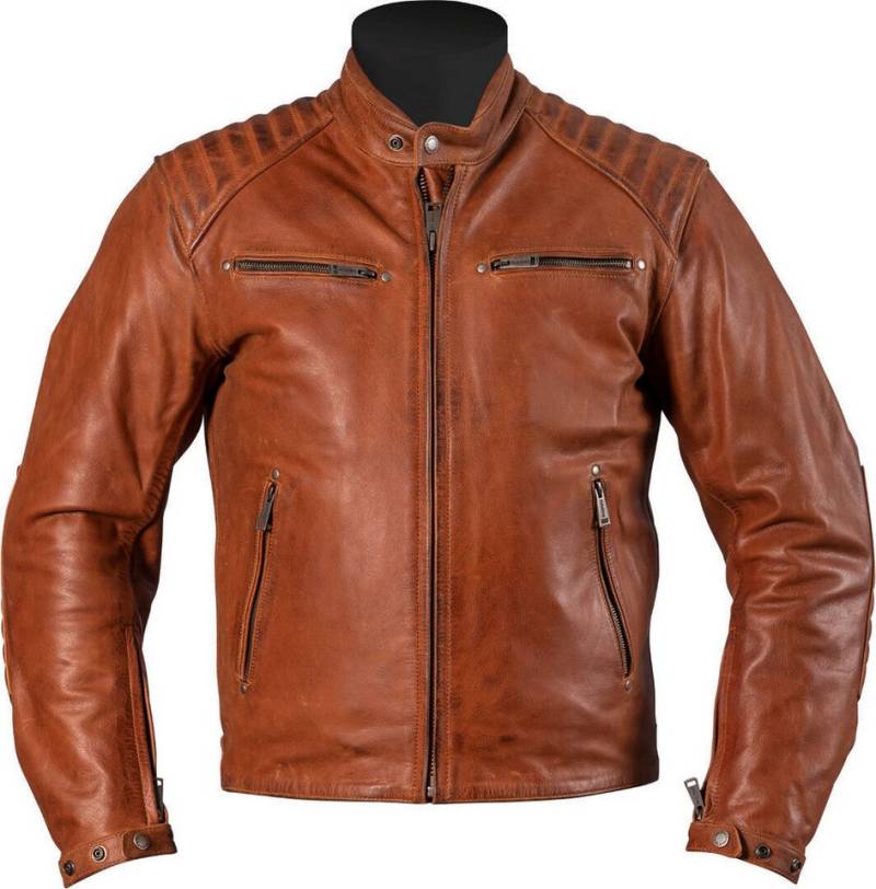 Helstons Motorradjacke Rocket Motorrad Lederjacke herausnehmbares Innenfutter von Helstons
