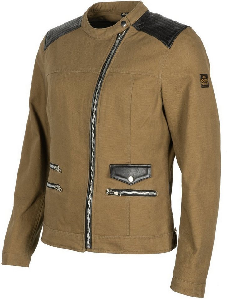 Helstons Motorradjacke Cher Damen Motorrad Textiljacke Rückenprotektor enthalten,wasserdicht von Helstons