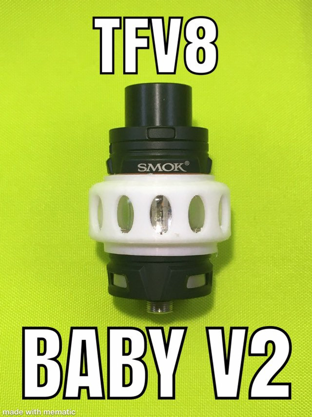 Smok Tfv8 V2 Glasschutz 5Ml Pyrex Birnenabdeckung Smok Tfv8 V2 Glasschutz 5Ml Pyrex Birnenabdeckung von Hemet3DPrinting