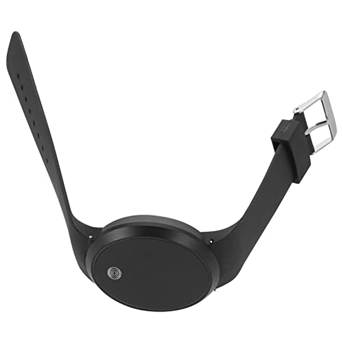 Hemobllo Pu-Leder Armbanduhr Mit Touchscreen Digitale Sportuhr Für Unisex Für Outdoor-aktivitäten Und Stilvoll Schwarz von Hemobllo