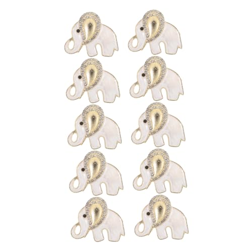 Hemobllo 10 Stück Teiliges Eleganter Cartoon Tier Broschen mit Funkelnden Strasssteinen Vielseitige Anstecknadeln für Damenkleider Jacken Pullover und Schals Schmuckakzente von Hemobllo