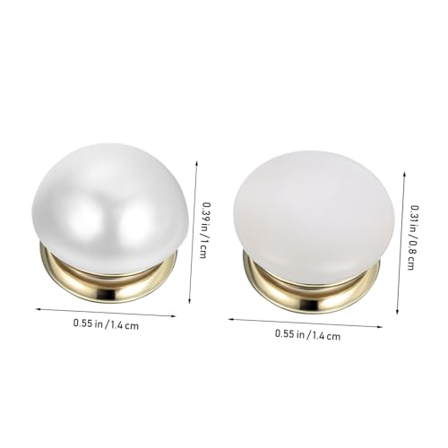 Hemobllo 12 Stück Teiliges Magnetische Broschen mit Perlen Vielseitige Kleidungsgewichte für Brautschleier Hijabs und Schals Sichere Befestigung ohne Nadeln Ansteckknöpfe für Damen von Hemobllo