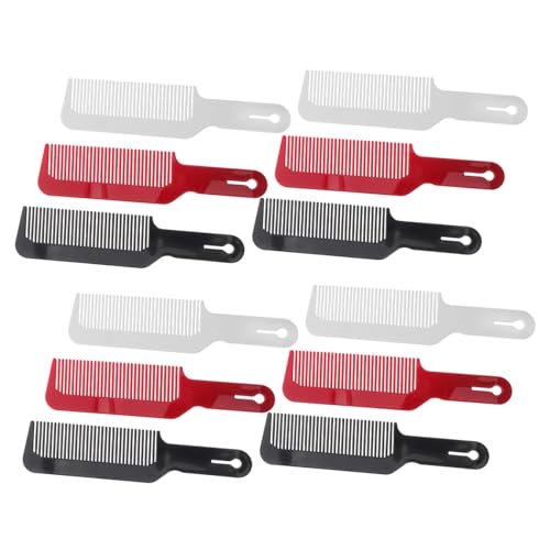 Hemobllo 12stücke Kamm Zum Haareschneiden Stylingkamm Haarkämme Für Dünnes Haar Entwirren Zubehör Frisur Haarstyling Schutz Schnitt Öl Männer Stylist Barbier Nass Kamm Fein Friseur von Hemobllo