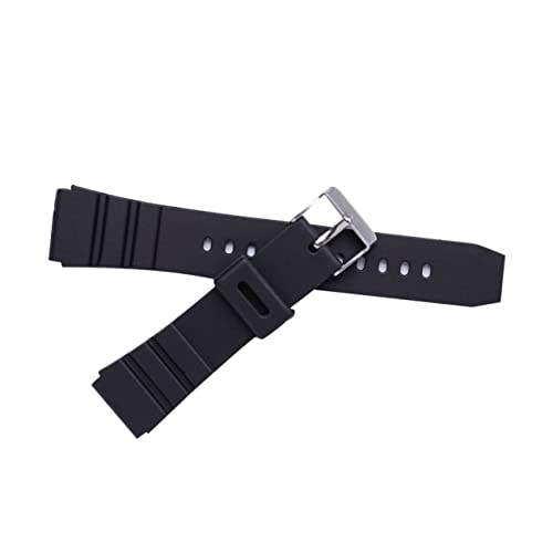 Hemobllo 18 Mm Uhrenarmband Silikon-uhrenarmband Uhrenarmbänder Für Damen Uhrenarmband Tauschen Uhrenarmbänder Aus Silikon Für Herren Uhrenarmband Aus Gummi Elektronisch Fräulein Schock von Hemobllo