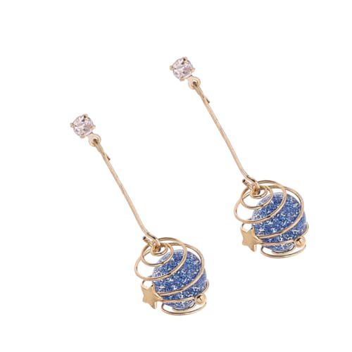 Hemobllo 1Paar Creative Damen Ohrringe Planet Design Baumelnde Schmuckstücke Umweltfreundlichem Material mit Silberne Nadeln Perfektes für Weihnachten Valentinstag Hemobllo 1Paar Creative Damen Ohrringe Planet Design Baumelnde Schmuckstücke Umweltfreundlichem Material mit Silberne Nadeln Perfektes für Weihnachten Valentinstag von Hemobllo