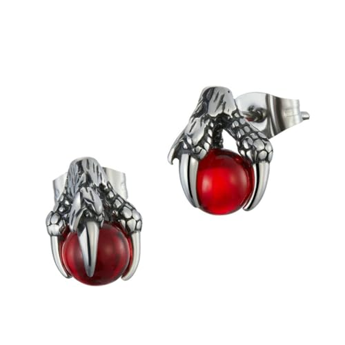 Hemobllo 1Paar Dragon Claw Ohrstecker mit Glasperlen Modischer Ohrschmuck für Damen Partys Festivals Tägliche Outfits Hemobllo 1Paar Dragon Claw Ohrstecker mit Glasperlen Modischer Ohrschmuck für Damen Partys Festivals Tägliche Outfits von Hemobllo