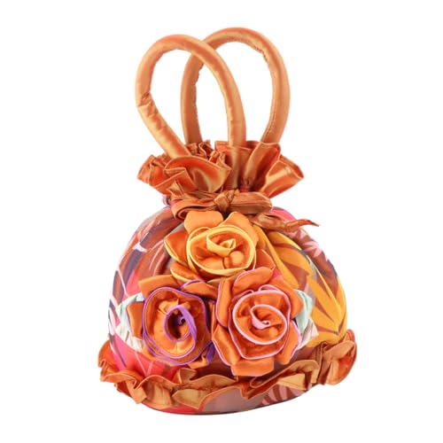 Hemobllo 1Stück Damen Abendtasche Spitze Blumenform Stilvolle Handtasche für Besondere Anlässe Partys Reisen Alltäglichen Gebrauch mit Hochwertigem von Hemobllo