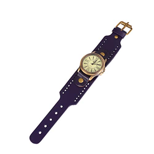 Hemobllo 1stk Lederuhr Für Mädchen Studentische Armbanduhr Elegante Armbanduhr Herrenuhren Retro-Armbanduhr Uhr Im Retro-Stil Kleideruhren Für Männer Anschauen Fräulein Lederriemen von Hemobllo