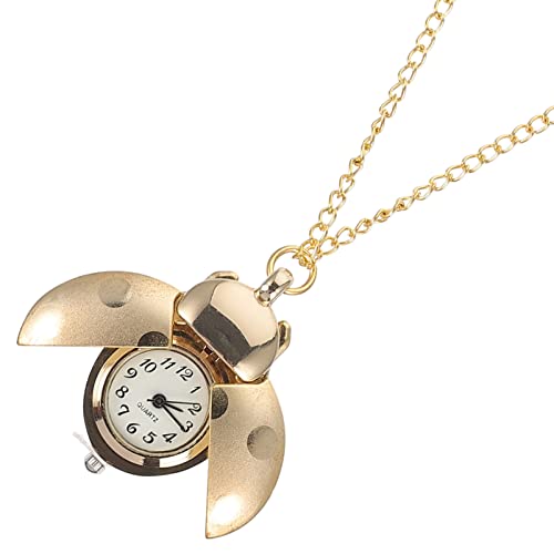 Hemobllo 1stück Retro Taschenuhr Mit -Design Goldene Kette Vintage Uhr Für Dekoration Und Exakte Zeitmessung Für Sammler Und Liebhaber Von Retro-Uhren von Hemobllo