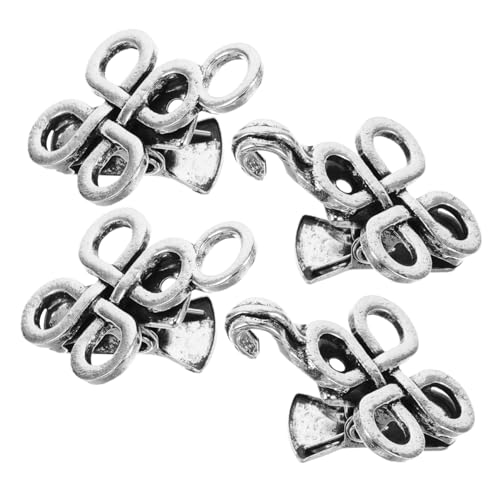 Hemobllo 2 Paare Vintage Shawl Clips aus Langlebiger Zinklegierung Vielseitige Brosche und Shirt Clip zur Kleidungsbefestigung Eleganter Cardigan Verschluss für Damen bei Besonderen von Hemobllo