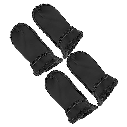 Hemobllo 2 Paare Winter Clogs Einlegesohlen mit Plüschfutter Weiche Abnehmbare Schuhinnen Einlagen für Damen Warme Langlebige Sohlen für Kalte Jahreszeiten von Hemobllo