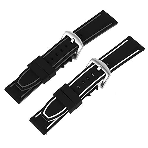 Hemobllo 2stücke -uhrenarmbänder Mit Gebürsteter -Schnalle Kompatibel Mit Smartwatches Für Und Design Und von Hemobllo