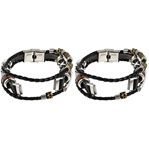 Hemobllo Uhrenarmbänder 2 Pcs Watch Ersatz Armband Uhrenband Bracelet Watch Watch Band Armband Gurt Fashion Watch Manschettenarmband von Hemobllo