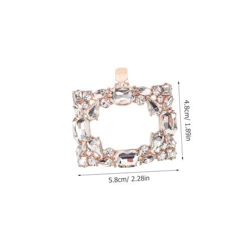 Hemobllo 2 Stück Abnehmbare Schuhclips Schuhschmuck für Hochzeit Pumps High Heels Damenschuhe Dekoration Schuhschnallen Rosa Gold Hemobllo 2 Stück Abnehmbare Schuhclips Schuhschmuck für Hochzeit Pumps High Heels Damenschuhe Dekoration Schuhschnallen Rosa Gold von Hemobllo