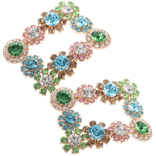 Hemobllo 2 Stück Schuhclips mit Eleganter Deko Leichte Praktische Damenschmuck Accessoires für Hochzeit Party und Alltag Einfache Anbringung Langlebig von Hemobllo