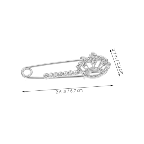 Hemobllo 2 Stück Strass Broschen aus Legierung Sicherheitsnadeln für Cardigan Pullover Kleid und Schal Anstecknadeln zur Kleiderdekoration Vielseitiges Damen Accessoire Hemobllo 2 Stück Strass Broschen aus Legierung Sicherheitsnadeln für Cardigan Pullover Kleid und Schal Anstecknadeln zur Kleiderdekoration Vielseitiges Damen Accessoire von Hemobllo