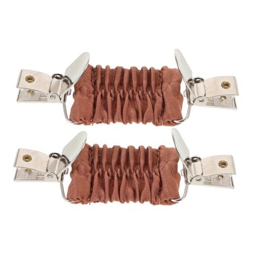 Hemobllo 2 Stück Strickjacken Clips Damen Elastische Kleid Verschlüsse Schal Broschen mit Taillierung für Vielseitige Kleidungsstücke und Looks von Hemobllo